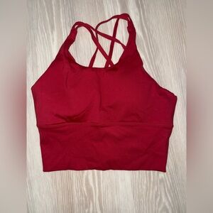 Red Gym Top